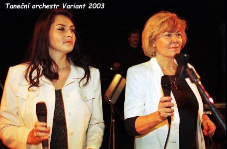 Ivana Hajná a Aťka Knotková - 2003